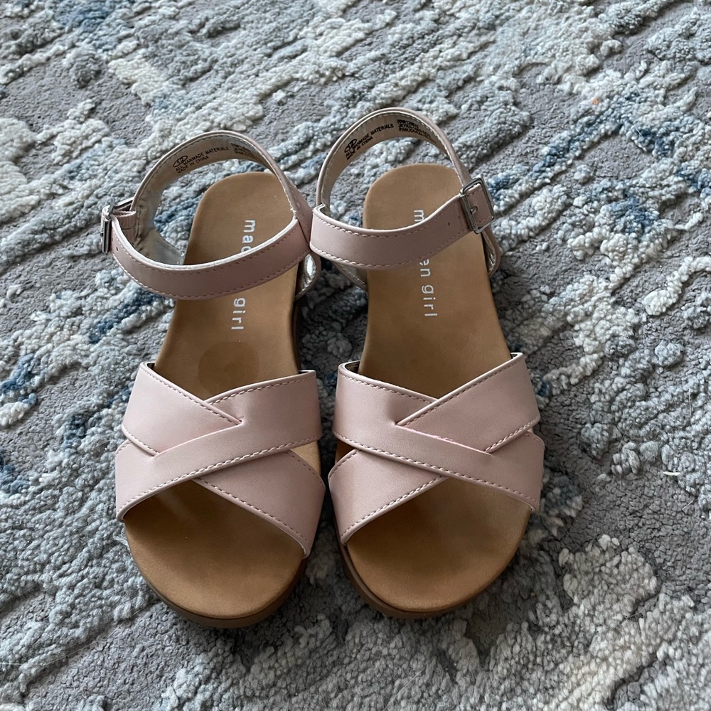 Madden Girl Pink Sandals Toddler Size 12